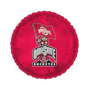  Red Ohio State 18 Mylar Balloon