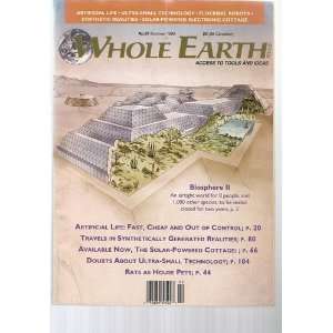  Biosphere II, Summer 1990 (The Whole Earth Review, Access 