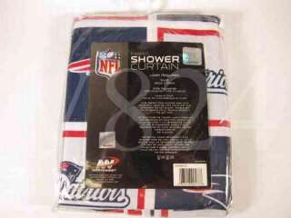 NFL New England PATRIOTS Shower Curtain  