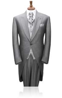 Mens Wedding Tuxedo Morning Suit Package includes Tux,Vest & All 