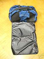 Deluxe Wader Bag w/ Roll Out Matt   Navy Blue   New  