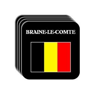  Belgium   BRAINE LE COMTE Set of 4 Mini Mousepad 