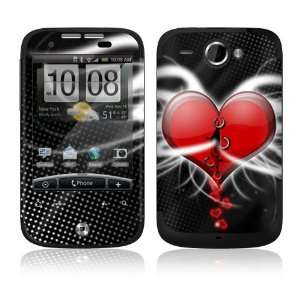  Devil Heart Decorative Skin Cover Decal Sticker for HTC 