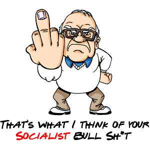 Anti Obama SOCIALIST BULL SH*T Conservative T Shirt  
