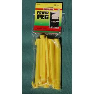  Reliance Power Peg 6 Inch Tent Stakes (12 count) Sports 