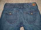 X2 EXPRESS TROUSER Wide LEG JEANS size 2R 2 REG *BACK BUTTONED FLAP 