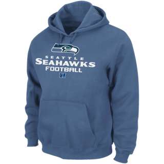 Seattle Seahawks Royal Blue Critical Victory V Pullover Hoodie 