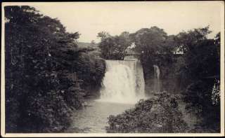 kenya, THIKA, Chania Falls Waterfall (1952) RPPC Stamps  