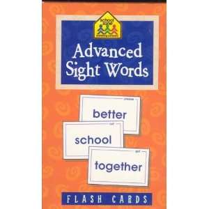  Advanced Sight Words Flashcards (9780938256885) School 