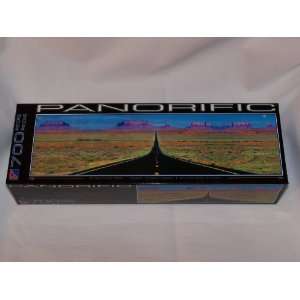  The Long Road Ahead Panoramic 700 Piece Jigsaw Puzzle 