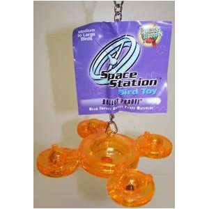  Lucky Bird Toys Space Station Large Bird Toy