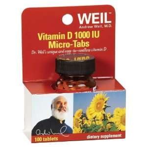 Vitamin D 1000 UI 100 tabs