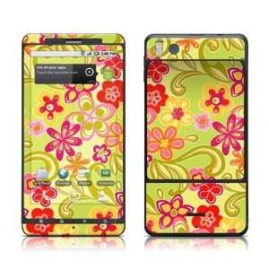  Hippie Flowers Hot Pink Design Protective Skin Decal 
