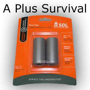 Duct Tape   2 Small Rolls   Great for Survival Kits  