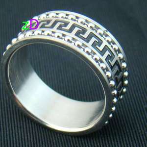 b9079 Fashion Jewelry Honorable Size 9 Lovely Noble Stainless 316L 