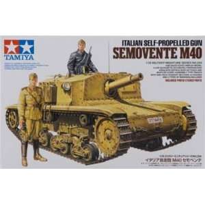   Self Propelled Gun Semovente M40 (Plastic Model Vehicle) Toys & Games