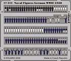 Eduard 17511 German WWII Naval Figures 1/350 Detail Set