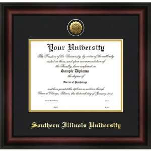   Southern Illinois University Home Office Diploma Picture Frame Sports