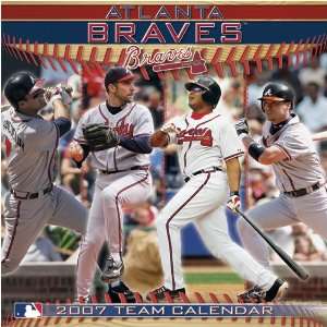 Atlanta Braves 2007 MLB 12X12 Wall Calendar
