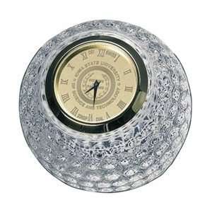  Iowa State   Golf Ball Clock   Gold