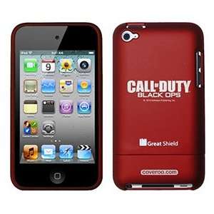  Call of Duty Black Ops Logo white on iPod Touch 4g 