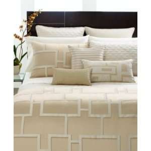    Hotel Collection Bedding, Maze King Duvet Cover NEW