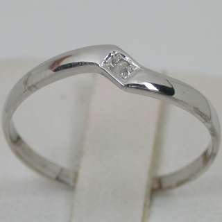 02 CARATS 14K SOLID WHITE GOLD NATURAL WHITE SI1 DIAMOND SOLITAIRE 