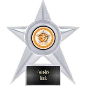  Basketball Stellar Ice 7 Trophy CLEAR STAR/BLACK TEK PLATE 