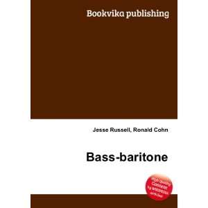  Bass baritone Ronald Cohn Jesse Russell Books