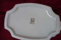 Lenox Scalloped Serving Bowl Hand Decorated 24k Gold  