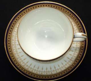 ROYAL DOULTON GOLD JEWEL ANTIQUE Tea cup and saucer  