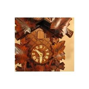   Clock, Sternreiter Leaf & Bird 9.5 tall, Model #1200