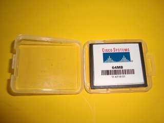 NEW 64MB CISCO CF Card Compact Flash OEM Genuine 17 6716 01 or 16 2252 