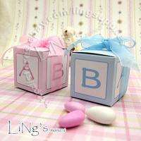 x2x2 Favor Gift Candy Box Bomboniere Boxes Baby Shower Party 