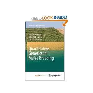  Quantitative Genetics in Maize Breeding (9781441907677 
