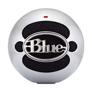  Blue Snowball USB Microphone Brushed Aluminum (Brushed 