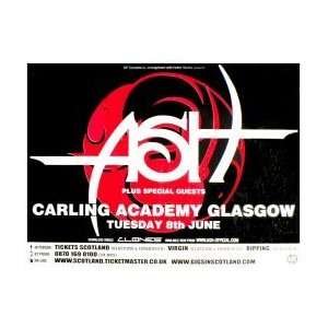  ASH Carling Academy 8th June 2004 Music Poster