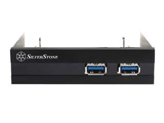 Silverstone FP36B 2 x 2.5in HDD Mount w/ 2 USB3.0 Ports  