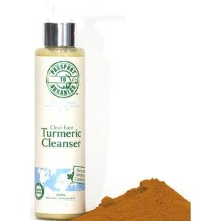Clear Face Turmeric Cream Cleanser   Paraben Free   Organic