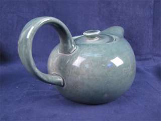 Russel Wright Steubenville Sea Foam Green Tea Pot W/Lid  