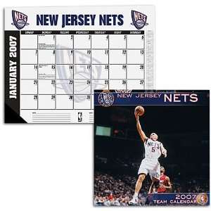  Nets John F Turner NBA Wall Desk Calendar Sports 
