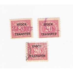  Scott # RD 35 Stock Transfer Lot 