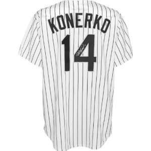 Paul Konerko Autographed Jersey  Details Chicago White Sox, Majestic 
