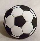 Soccer Ball Clog Shoe Charm   NEW