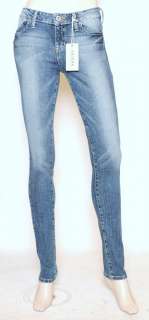 Nwt GUESS Skinny Slim Mid Rise Stretch Jeans Denim Pants ~Ambush Clean 
