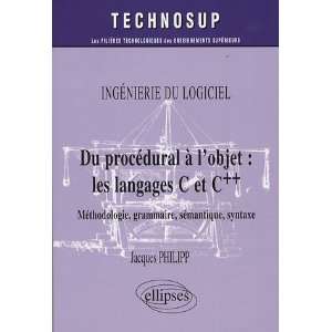  Du Procedural A LObjet Les Langages C & C++ 