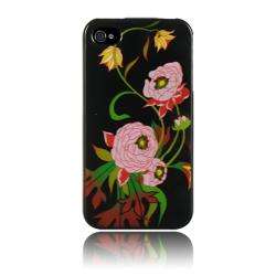 Luxmo Peony Flower Snap on Protector Case for iPhone 4 / 4S 