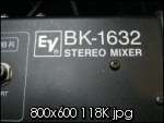 Electro Voice BK 1632 16 channel mixer  