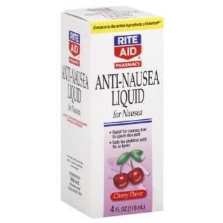  Equate   Anti Nausea Liquid, Cherry Flavor, Syrup , 4 fl 