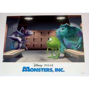  MONSTERS INC   Movie Poster Print   11 x 14 inches Disney 